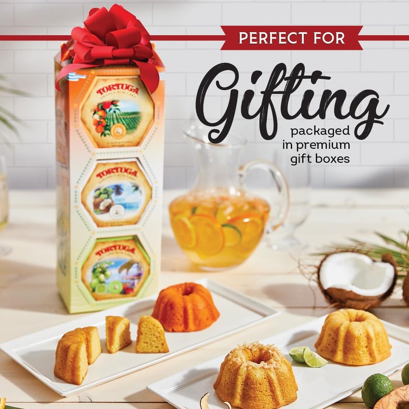 Tortuga Jamaican Christmas Fruit Cake - 23oz (2 Pack) - An Exquisite Fruit Cake With Rum For Stocking Stuffers, Gift Baskets - Gourmet Rum Cakes Tortuga - Fruit Cakes for Christmas - Image 4